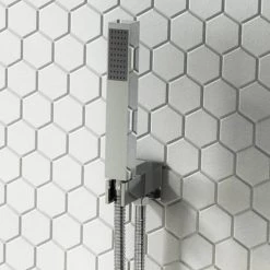 Milan Shower Package (Rainfall Wall Mounted Head, Handset + Freeflow Bath Filler) -Showers Shop MSPWM detail2 460