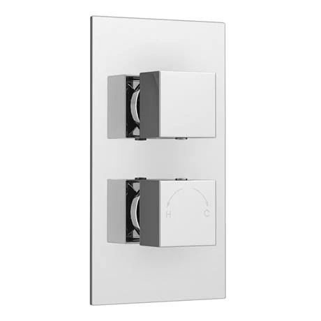 Milan Concealed Thermostatic Valve with Diverter, Fixed Shower Head + 4 Body Jets 8 Milan Concealed Thermostatic Valve with Diverter, Fixed Shower Head + 4 Body Jets - Image 6