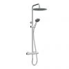 Monza Modern Round Thermostatic Shower (300mm Head - Chrome) -Showers Shop MZA03H p
