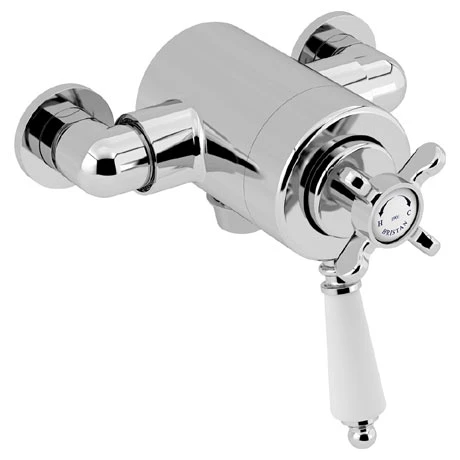 Bristan - 1901 Exposed Dual Control Thermostatic Shower Valve - Chrome - N2-CSHXVO-C 3 Bristan - 1901 Exposed Dual Control Thermostatic Shower Valve - Chrome - N2-CSHXVO-C