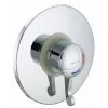 Bristan - Opac Thermostatic Concealed Shower Valve with Chrome Lever - OP-TS1503-CL-C -Showers Shop OP TS1503 CL C P