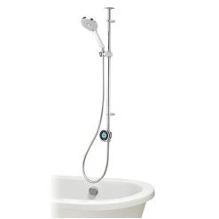 Aqualisa Optic Q Smart Shower Exposed with Adjustable Head and Bath Filler