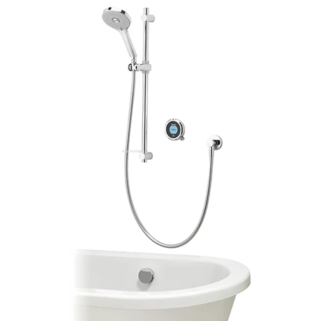 Aqualisa Optic Q Smart Shower Concealed with Adjustable Head and Bath Filler 3 Aqualisa Optic Q Smart Shower Concealed with Adjustable Head and Bath Filler