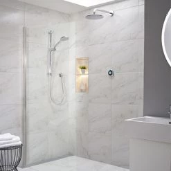 Aqualisa Optic Q Smart Shower Concealed with Adjustable and Wall Fixed Head