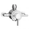 Orion Dual Thermostatic Exposed Shower Valve - Chrome -Showers Shop Orion Dual Exposed Shower Valve CSV04E p