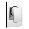 Monza Modern Concealed Manual Shower Valve - Chrome -Showers Shop PLZ MSV np1
