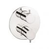 Crosswater MPRO Industrial Chrome Crossbox 1 Outlet Trim Set -Showers Shop PPRICB1000LBPC M