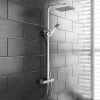 Prime Luxury Square Thermostatic Shower - Chrome 2 Prime Luxury Square Thermostatic Shower - Chrome -Showers Shop PRIM005 np