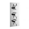 Crosswater MPRO Triple Concealed Thermostatic Shower Valve - Chrome - PRO2000RC -Showers Shop PRO2000RC PN
