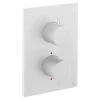 Crosswater - Matt White MPRO Crossbox 2 Outlet Multi-flow Trim & Levers Finishing Kit -Showers Shop PROCB1000LBPW P 2