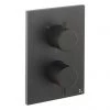 Crosswater - Matt Black MPRO Crossbox 3 Outlet Trim & Levers Finishing Kit 2 Crosswater - Matt Black MPRO Crossbox 3 Outlet Trim & Levers Finishing Kit -Showers Shop PROCB2500LBPM P1