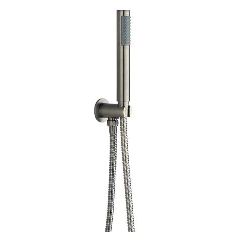 Arezzo Gunmetal Grey Round Thermostatic Shower Pack with Head + Handset 7 Arezzo Gunmetal Grey Round Thermostatic Shower Pack with Head + Handset - Image 5