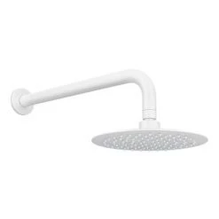 Arezzo Matt White Round Thermostatic Shower Pack with Head + Handset -Showers Shop RD4MWPK d4 460