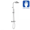 Crosswater - Curve Cool-Touch Multifunction Thermostatic Shower Valve and Kit - RM553WC+ -Showers Shop RM553WC PNN