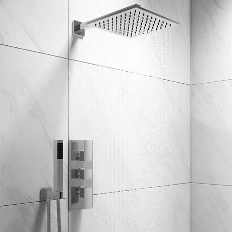Summit Concealed Thermostatic Triple Shower Valve 5 Summit Concealed Thermostatic Triple Shower Valve - Image 3