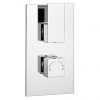 Summit Twin Concealed Thermostatic Shower Valve - Chrome 1 Summit Twin Concealed Thermostatic Shower Valve - Chrome -Showers Shop SCTTSV np1