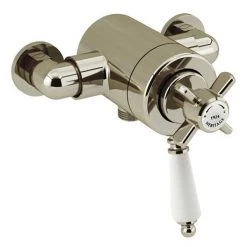 Heritage Dawlish Exposed Shower with Premium Flexible Riser Kit - Vintage Gold - SDCDUAL10 5 Heritage Dawlish Exposed Shower with Premium Flexible Riser Kit - Vintage Gold - SDCDUAL10 -Showers Shop SDAB06 L 460