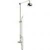 Heritage Dawlish Exposed Shower with Premium Fixed Riser Kit & Diverter to Handset - Vintage Gold - SDCDUAL08 1 Heritage Dawlish Exposed Shower with Premium Fixed Riser Kit & Diverter to Handset - Vintage Gold - SDCDUAL08 -Showers Shop SDCDUAL08 P1