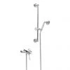 Heritage Dawlish Exposed Shower with Premium Flexible Riser Kit - Chrome - SDCDUAL09 -Showers Shop SDCDUAL09 P