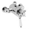 Heritage Dawlish Exposed Shower Valve with Top Outlet Connection - Chrome -Showers Shop SDCT06 P