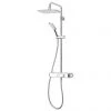 Triton Push Button Thermostatic Shower Mixer - Chrome - PBDIVCHR -Showers Shop SFXPBDIVCHR P