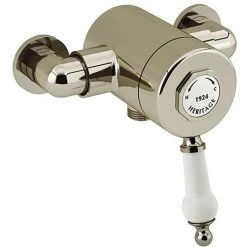 Heritage Glastonbury Exposed Sequential Shower Valve with Bottom Outlet Connection - Vintage Gold - SGAB03