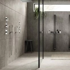 Asquiths Tranquil Thermostatic Control Only - SHD5120 -Showers Shop SHD5120 d2 460