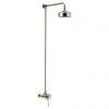 Heritage Hartlebury Exposed Shower with Premium Fixed Riser Kit - Vintage Gold - SHDDUAL08 1 Heritage Hartlebury Exposed Shower with Premium Fixed Riser Kit - Vintage Gold - SHDDUAL08 -Showers Shop SHDDUAL08 P