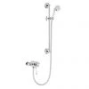 Heritage Hartlebury Exposed Shower with Premium Flexible Riser Kit - Chrome - SHDDUAL09 -Showers Shop SHDDUAL09 P1