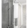 Drum Modern Round Thermostatic Shower Kit - Chrome -Showers Shop SK003 p