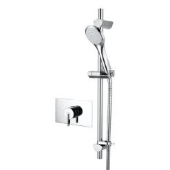 Bristan - Sonique2 Concealed Thermostatic Surface Mounted Shower Valve with Adjustable Riser