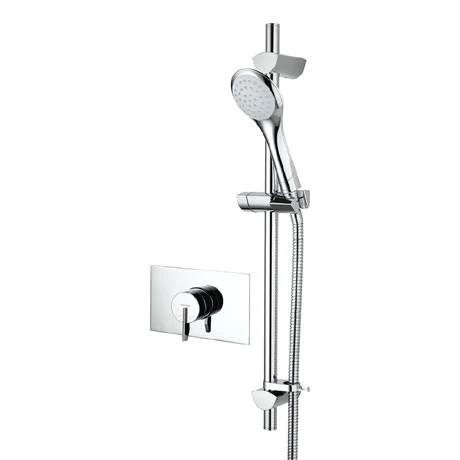 Bristan - Sonique2 Concealed Thermostatic Surface Mounted Shower Valve with Adjustable Riser 2 Bristan - Sonique2 Concealed Thermostatic Surface Mounted Shower Valve with Adjustable Riser