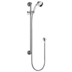 Old London Chrome Traditional Slide Rail Kit - LDS001 -Showers Shop Slider Rail Kit LDS001 d1 460