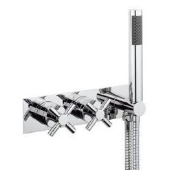 Crosswater - Totti Wall Mounted Thermostatic Shower Valve with Handset - TO1701RC