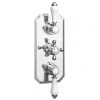 Trafalgar Traditional Triple Concealed Thermostatic Shower Valve with Diverter -Showers Shop TRAF3SV np1