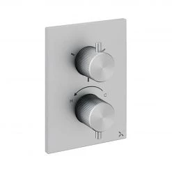 Crosswater 3ONE6 Stainless Steel Crossbox 3 Outlet Trimset