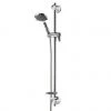 Triton Inclusive Extended Shower Kit with Grab Rail - Chrome/Grey - TSKCAREGRBCHR -Showers Shop TSKCAREGRBCHR P