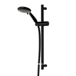 Triton Kian 8000 Series Slender Shower Kit - Matte Black - TSKFKIA8000BLK