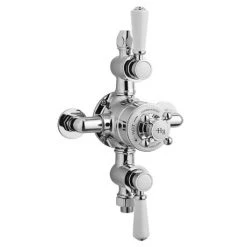 Hudson Reed Topaz Triple Exposed Thermostatic Shower Valve - TSVT102