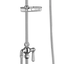 Trafalgar Traditional Deluxe Exposed Shower - Chrome -Showers Shop TTDXC d4 460