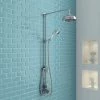 Traditional Twin Exposed Shower Package with Valve + Victorian Grand Rigid Riser Kit -Showers Shop Traditional Twin Exposed Shower Package with Valve Victorian Grand Rigid Riser Kit p
