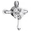 Trafalgar Traditional Dual Exposed Thermostatic Shower Valve -Showers Shop Trafalgar Traditional Dual Exposed Thermostatic Shower Valve prod