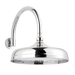 Trafalgar Triple Concealed Shower Valve inc. Outlet Elbow, Handset & Curved Arm with Fixed Head -Showers Shop Trafalgar Triple Concealed Shower Valve inc Outlet Elbow Handset Curved Arm with Fixed Head d1 460