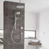 Aqualisa Unity Q Smart Shower Concealed with Adjustable and Ceiling Fixed Heads