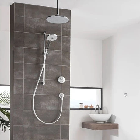 Aqualisa Unity Q Smart Shower Concealed with Adjustable and Ceiling Fixed Heads 3 Aqualisa Unity Q Smart Shower Concealed with Adjustable and Ceiling Fixed Heads