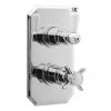 Nuie Concealed Traditional Thermostatic Twin Shower Valve - A3033 -Showers Shop Ultra Concealed Traditional Thermostatic Twin Shower Valve A3033 p