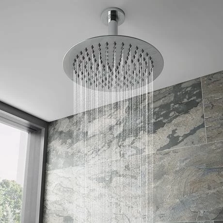 Venice Round Shower System with Concealed Valve + Ceiling Mounted Head 5 Venice Round Shower System with Concealed Valve + Ceiling Mounted Head - Image 3