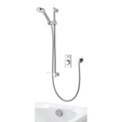 Aqualisa Visage Q Smart Shower Concealed with Adjustable Head and Bath Fill -Showers Shop VSQ.A1.BV .DVBTX .20 D2 460