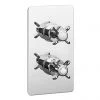 Astoria Traditional Twin Concealed Thermostatic Shower Valve -Showers Shop VSV71 np1