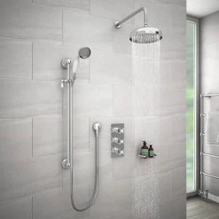 Astoria Traditional Triple Concealed Thermostatic Shower Valve -Showers Shop VSV73 n d4 460